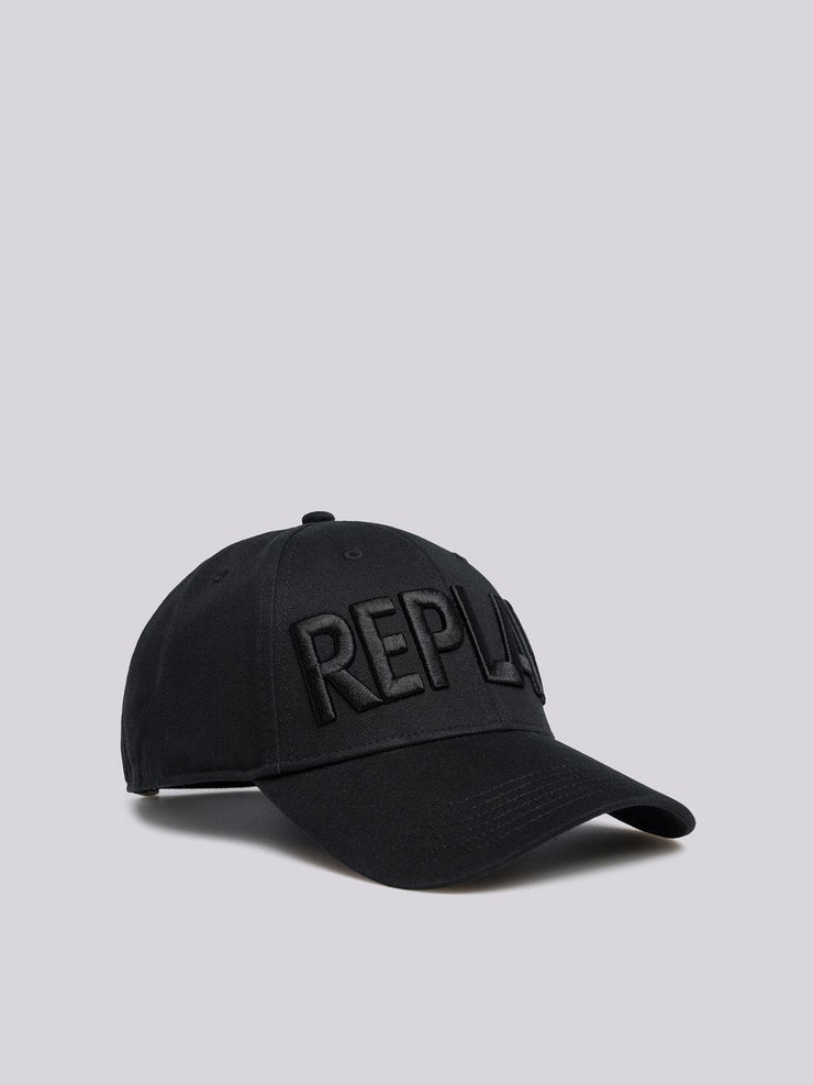 REPLAY TWILL CAP WITH BILL