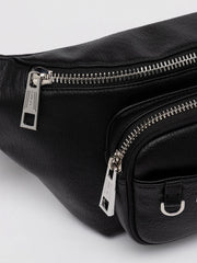 REPLAY WAIST BAG WITH HAMMERED EFFECT