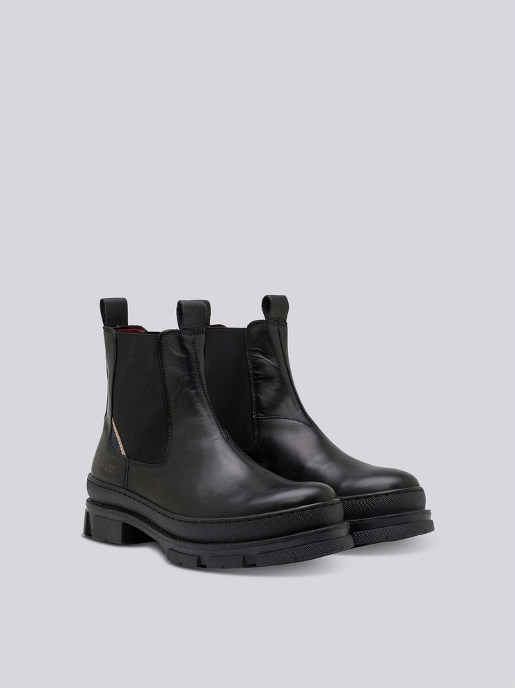 REPLAY VEGA LEA CHELSEA ANKLE BOOTS IN LEATHER