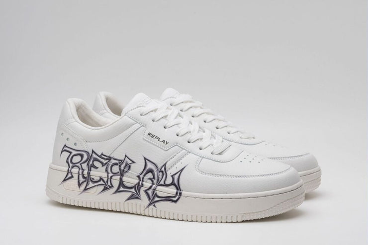 REPLAY EPIC M GRAFFITI SNEAKERS WITH LACES
