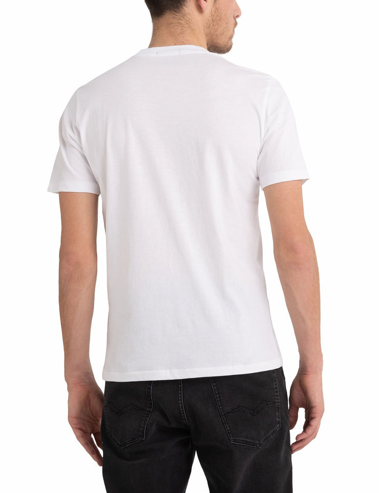 Replay men’s jersey t-shirt with print
