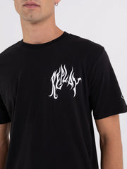 REPLAY ORGANIC COTTON T-SHIRT WITH PRINT