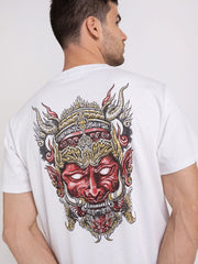 REPLAY T-SHIRT IN OPEN END JERSEY WITH PRINT