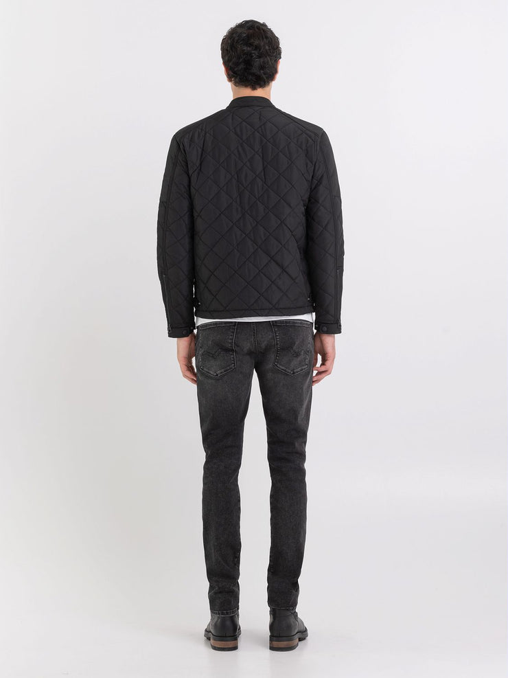 REPLAY SHORT QUILTED JACKET