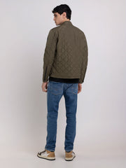 REPLAY SHORT QUILTED JACKET