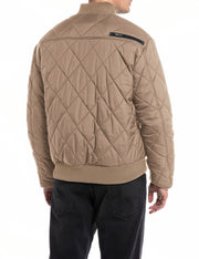 REPLAY SHORT JACKET IN RECYCLED NYLON