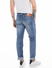 Replay men’s Aged eco 10 years slim fit Anbass jeans
