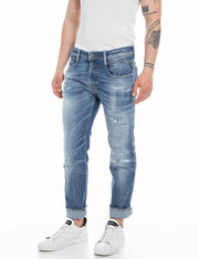 Replay men’s Aged eco 10 years slim fit Anbass jeans