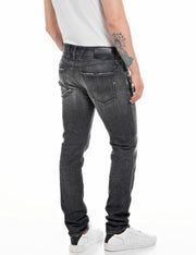 Replay men’s Aged eco 5 years slim fit Anbass jeans