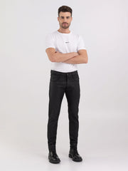 REPLAY SUPER SLIM FIT WAX COATED BRONNY JEANS