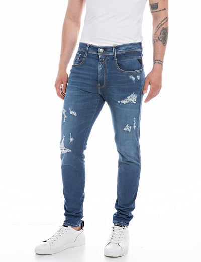 Replay men’s Hyperflex X.L.I.T.E slim fit Bronny jeans