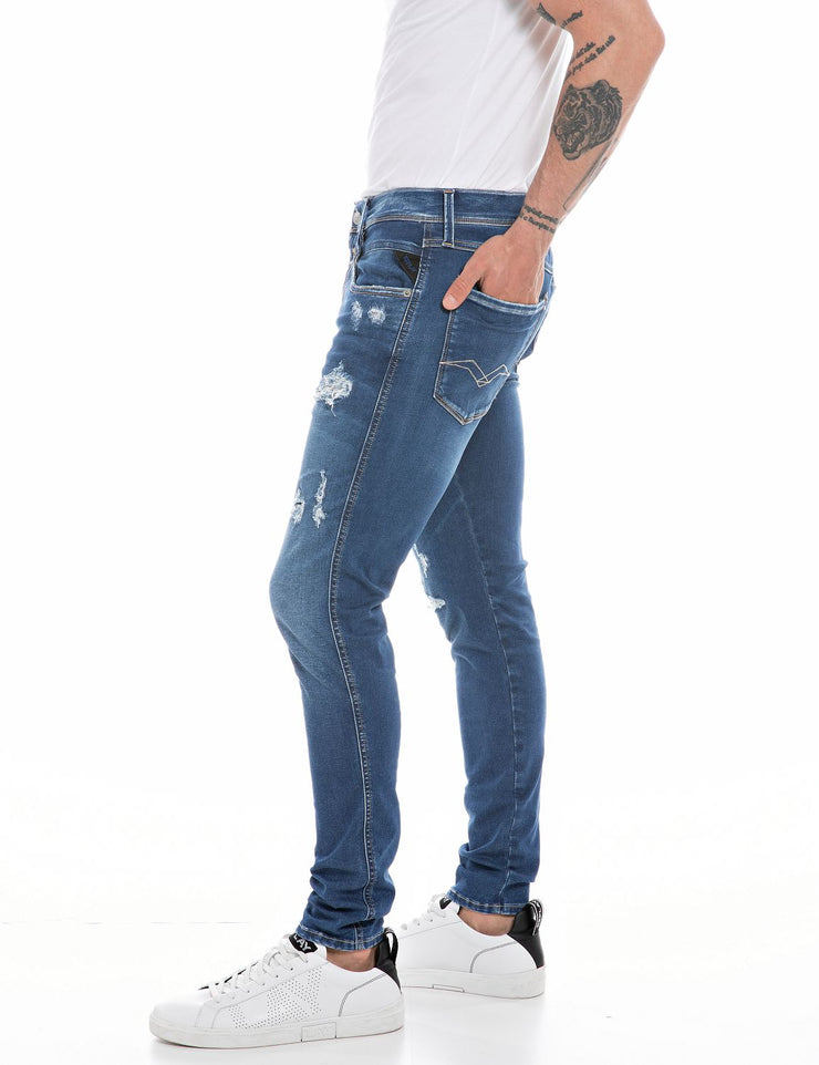 Replay men’s Hyperflex X.L.I.T.E slim fit Bronny jeans