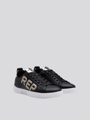REPLAY POLAR W UP 2 LEATHER SNEAKERS