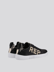 REPLAY POLAR W UP 2 LEATHER SNEAKERS