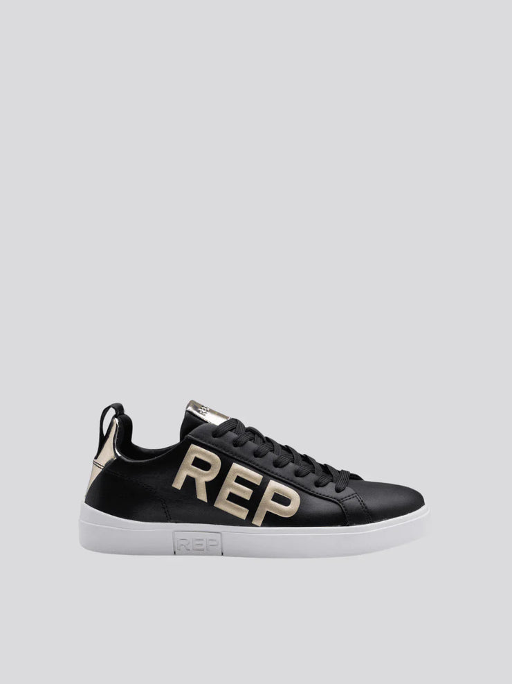 REPLAY POLAR W UP 2 LEATHER SNEAKERS