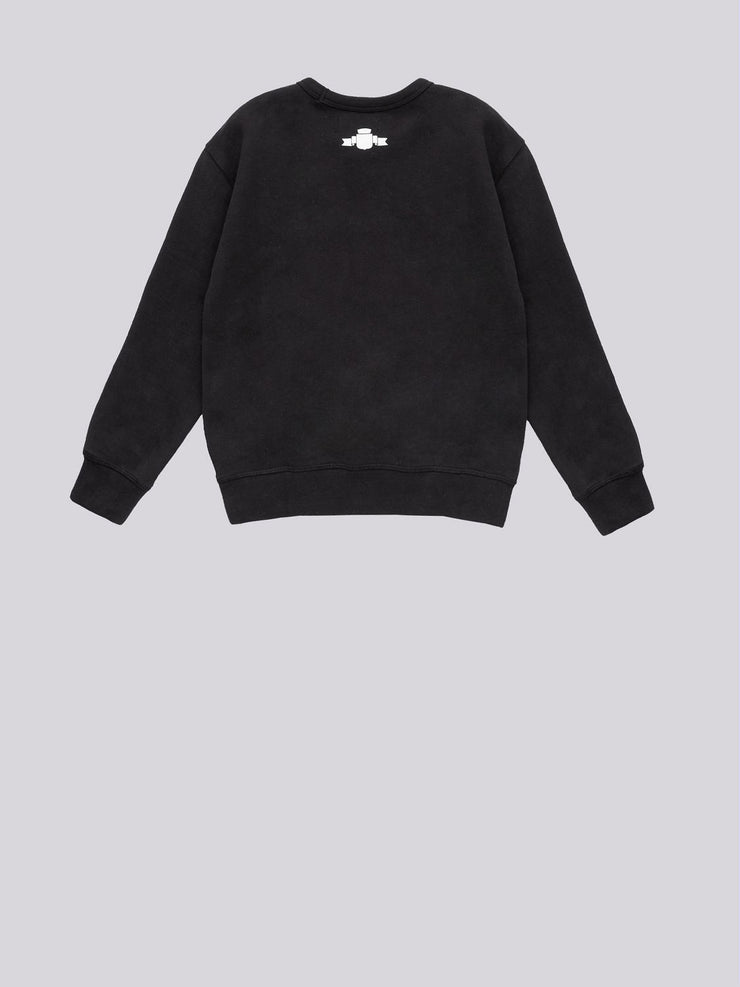 REPLAY LOOSE FIT SWEATSHIRT WITH ARCHIVE LOGO