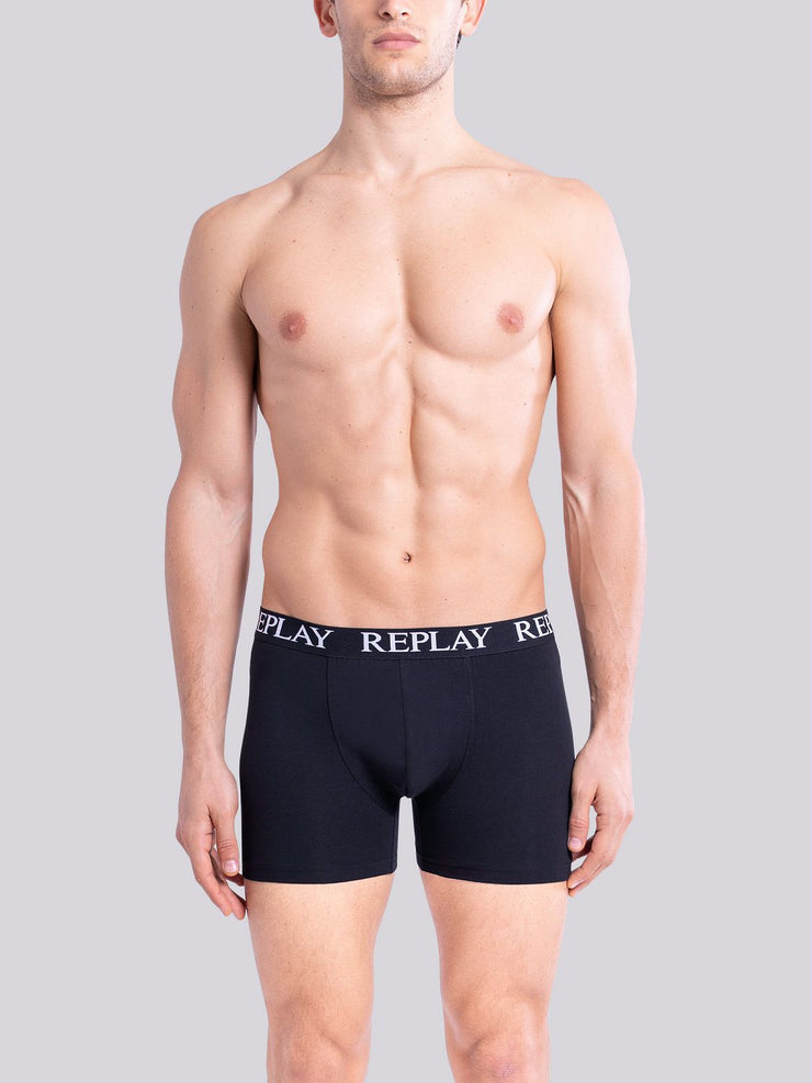 REPLAY 3 PACK ESSENTIAL BOXER BRIEFS
