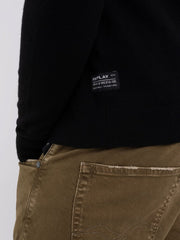 REPLAY SWEATER IN COTTON AND CASHMERE WITH PRINT