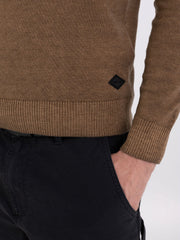 REPLAY CREWNECK SWEATER IN WOOL BLEND