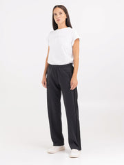 REPLAY ALL OVER LOGO TECH FLEECE TRACK PANTS